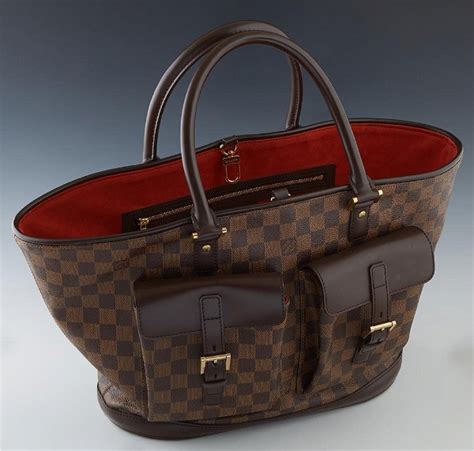 manosque louis vuitton|LOUIS VUITTON Damier Ebene Manosque GM .